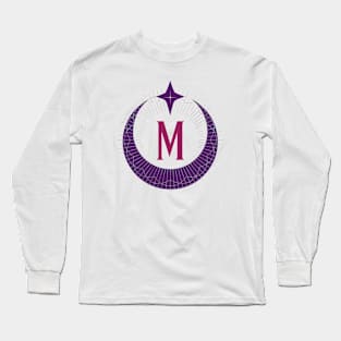 M - Moon Monogram Long Sleeve T-Shirt